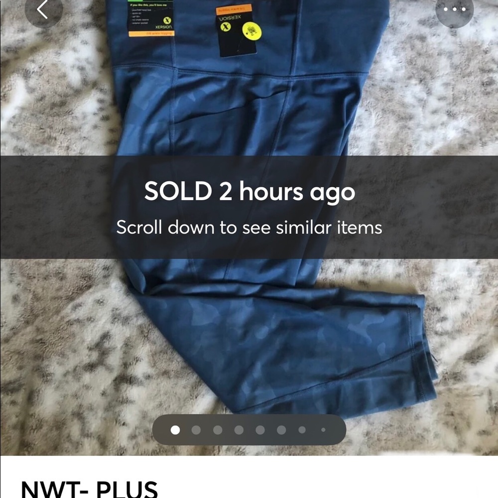NWT- Xersion Ankle Leggings Plus